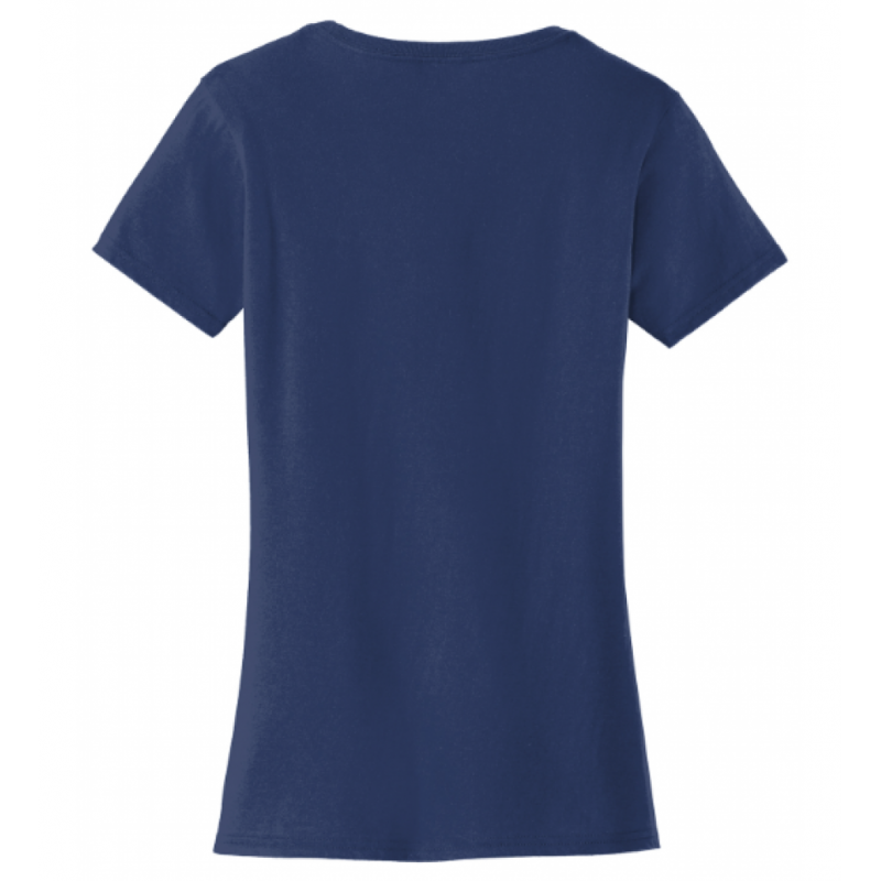 Women's Navy Powerlifting Tee