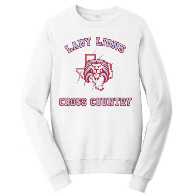 Unisex White Lady Lions CC Sweatshirt