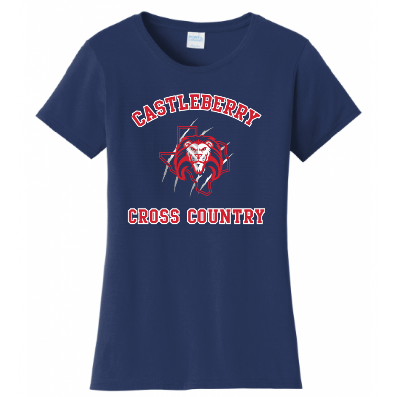 Women's Navy CC Tee