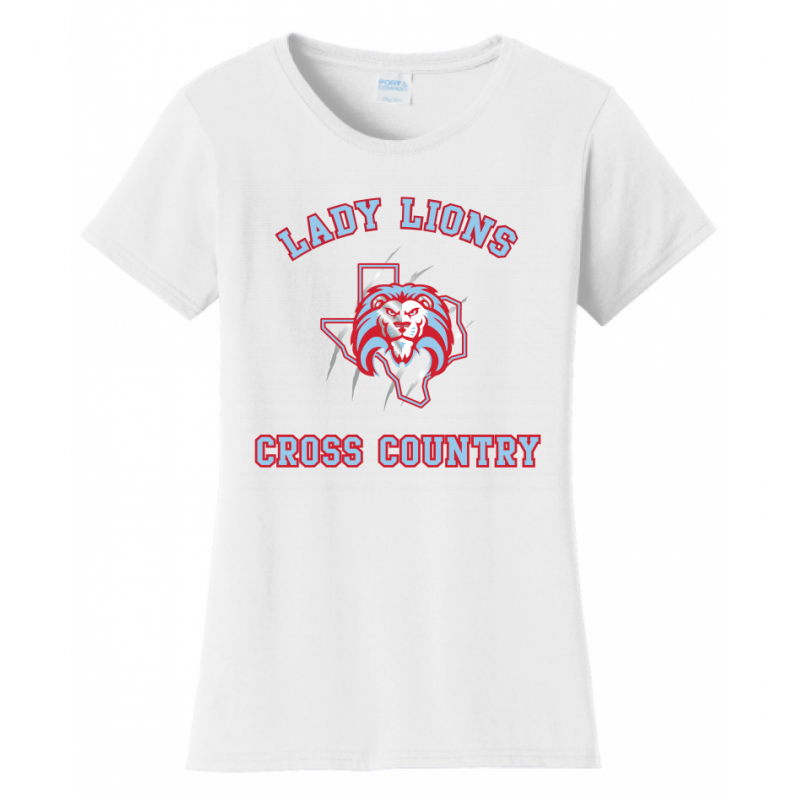 Women's White Lady Lions CC Tee