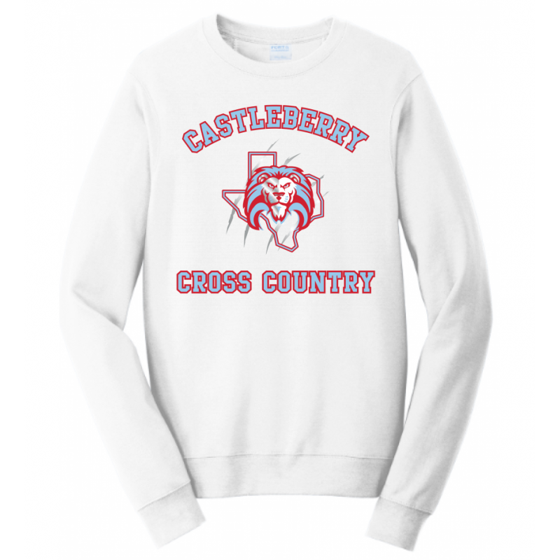 Unisex White CC Sweatshirt