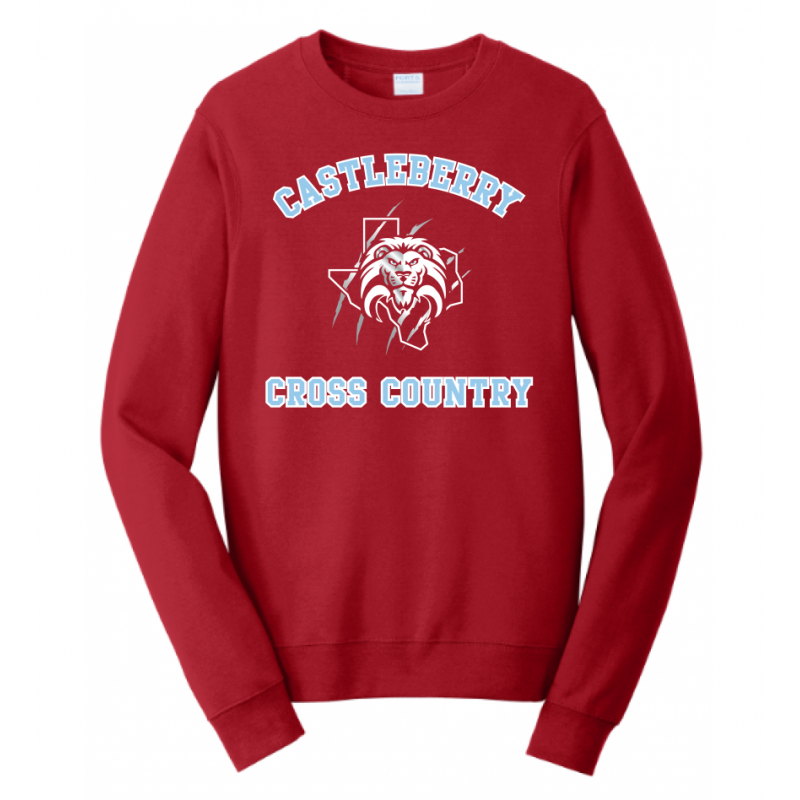 Unisex Red CC Sweatshirt