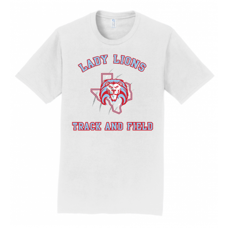 Men's White Lady Lions T&F Tee
