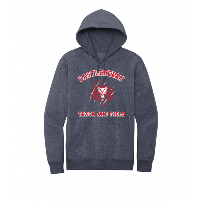 Unisex Navy T&F Hoodie