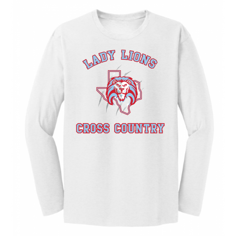 Unisex White Lady Lions CC LS
