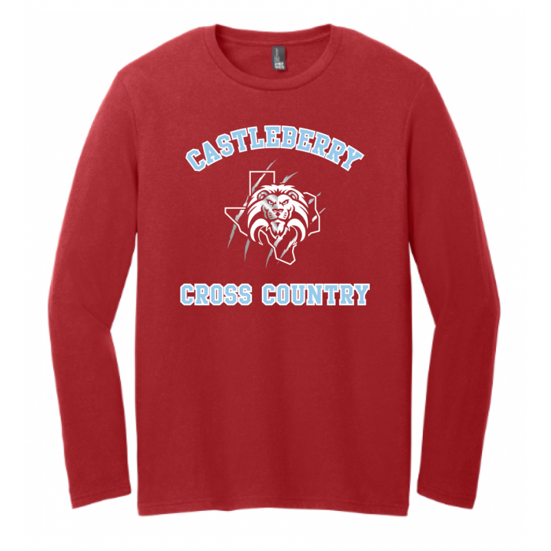 Men's Red CC LS