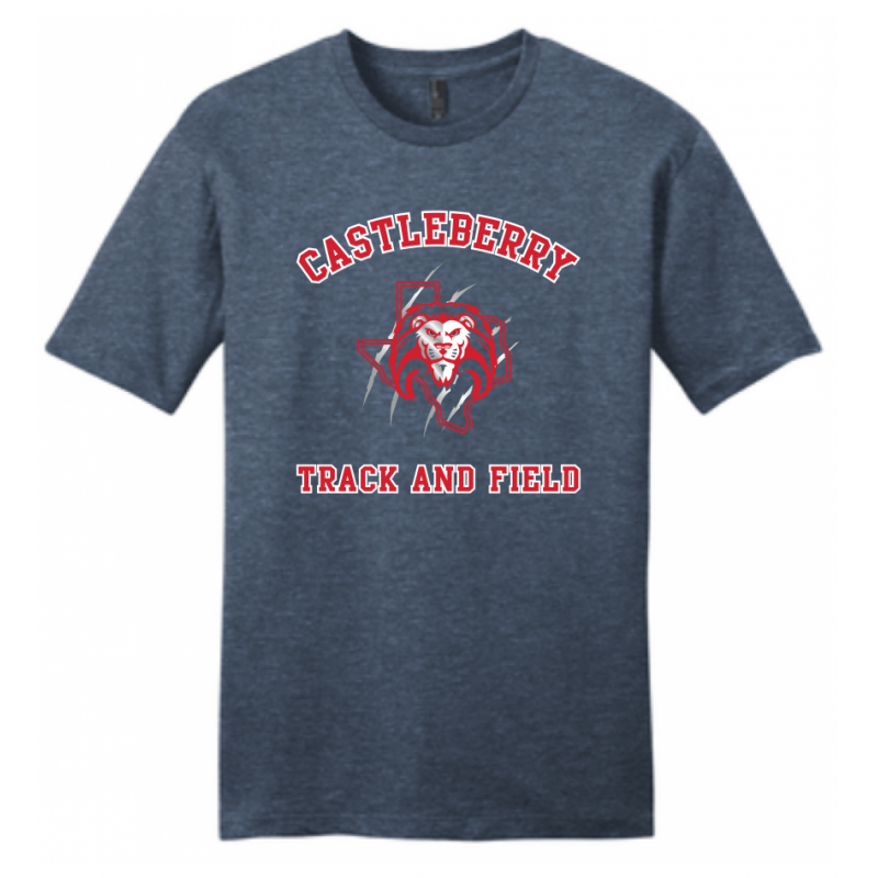 Men's Navy T&F Tee