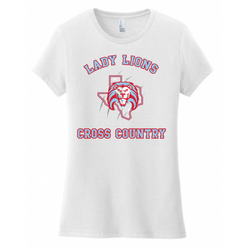 Women's White Lady Lions CC Tee
