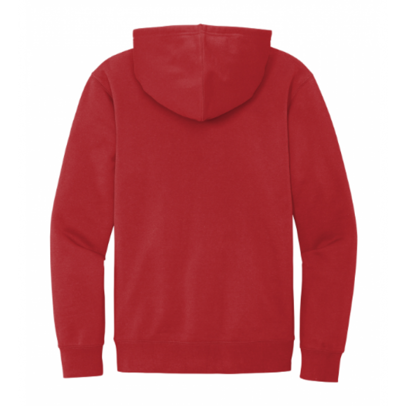 Unisex Red Baseball Hoodie