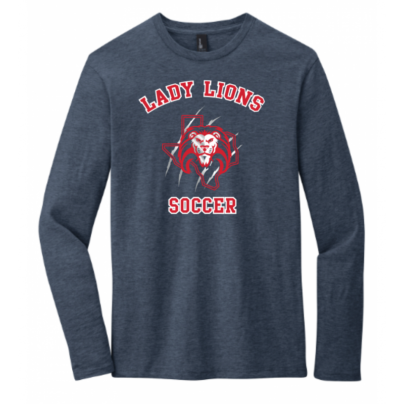 Unisex Navy Lady Lions Soccer Sweatshirt