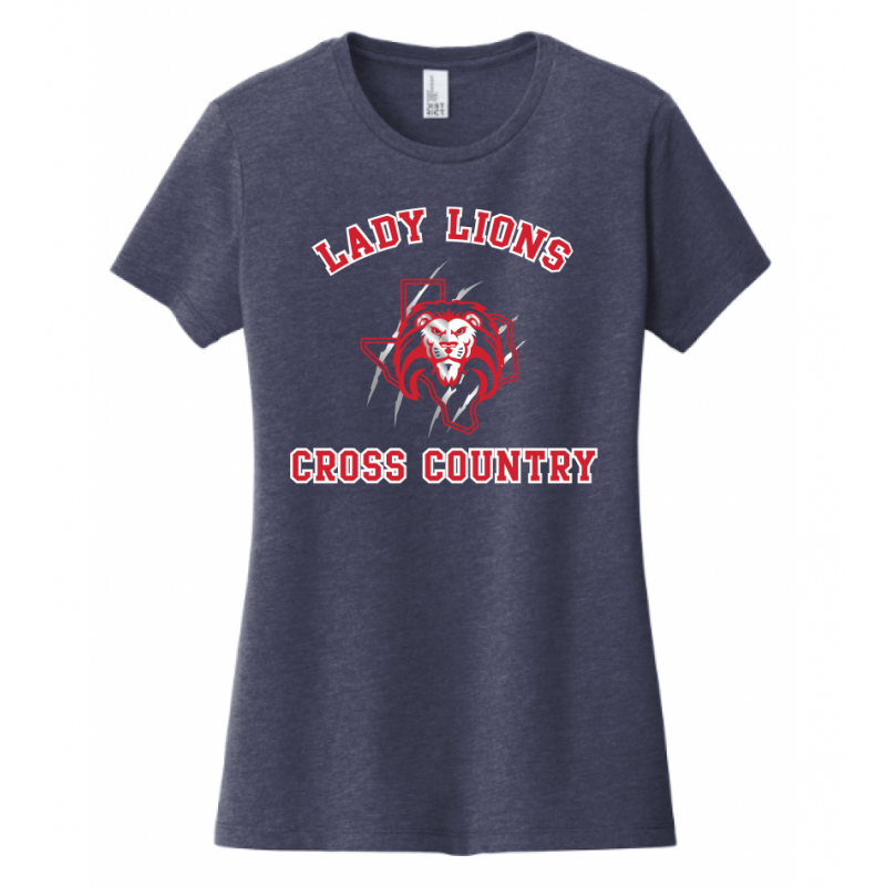 Women's Navy Lady Lions CC Tee