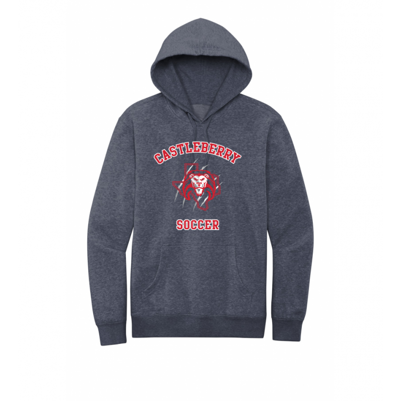 Unisex Navy Soccer Hoodie