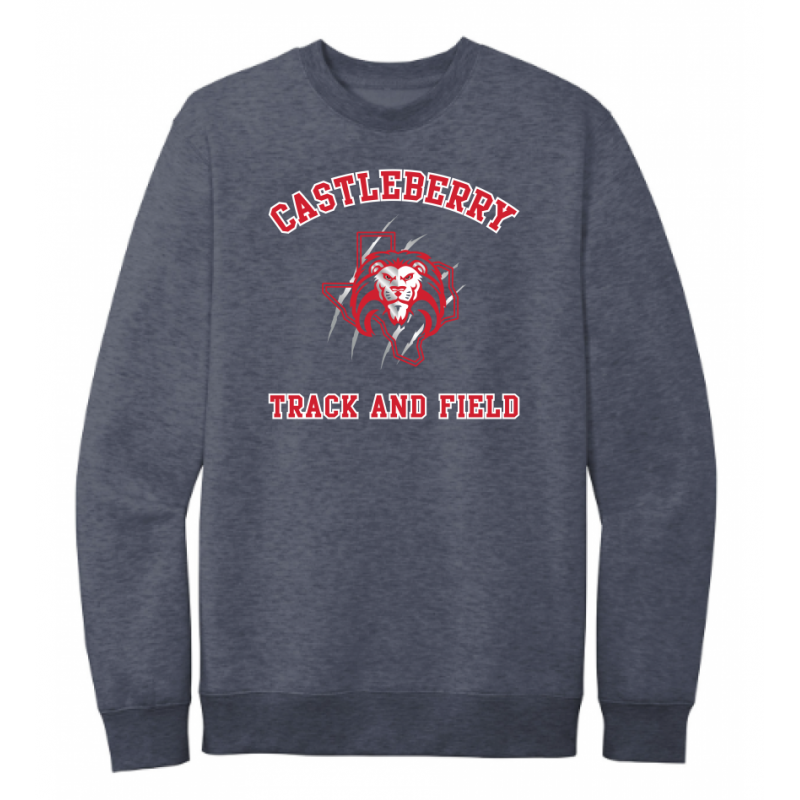 Unisex Navy T&F Sweatshirt