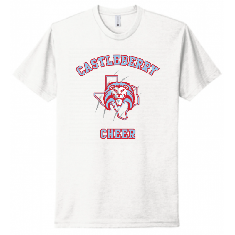 Unisex White Cheer Tee