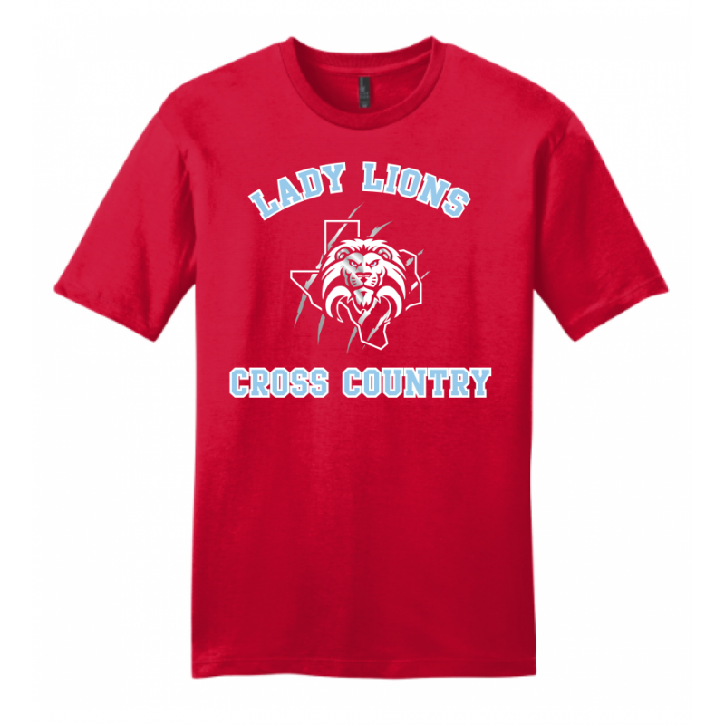 Men's Red Lady Lions CC Tee