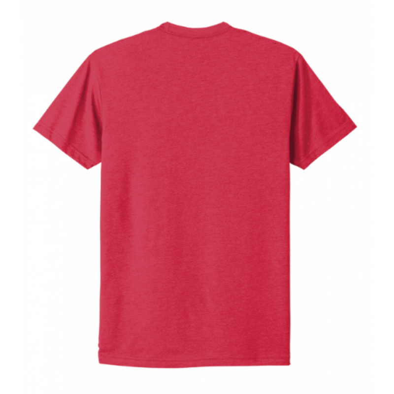 Unisex Red Baseball Tee