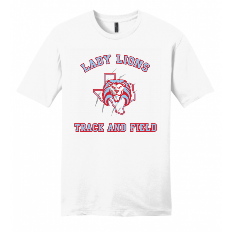 Men's White Lady Lions T&F Tee
