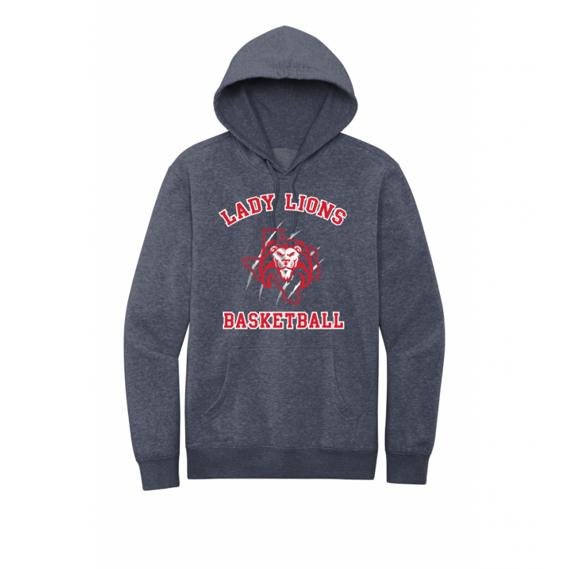 Unisex Navy Lady Lions Basketball Hoodie