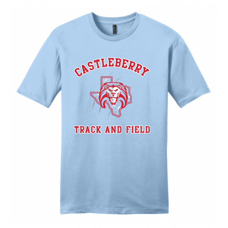Men's Light Blue T&F Tee