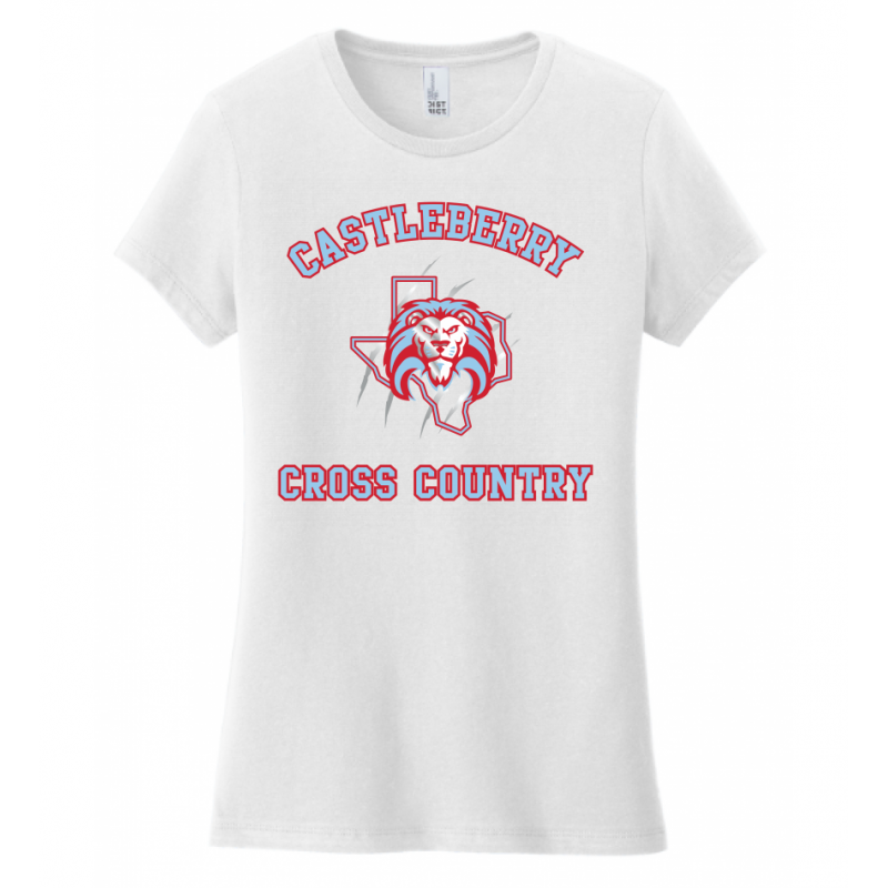 Women's White CC Tee